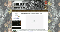 Desktop Screenshot of bullethuntingclub.com